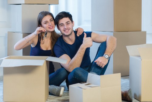 Local removals team supporting a Hampton Wick home move