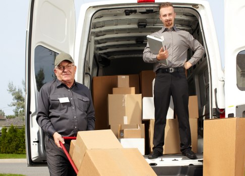 Business removal team planning a commercial move in Hampton Wick