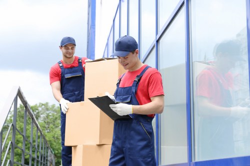 Removal van service for a Hampton Wick house move