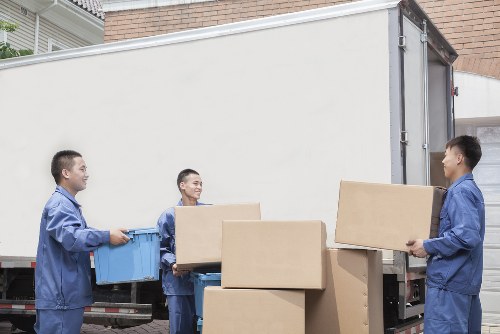 Loading furniture for a Hampton Wick man with van job