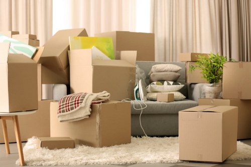 Local movers handling fragile items in Hampton Wick