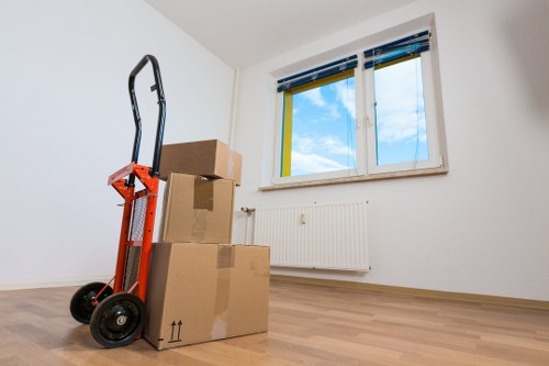 Office move logistics and furniture transport for Hampton Wick businesses