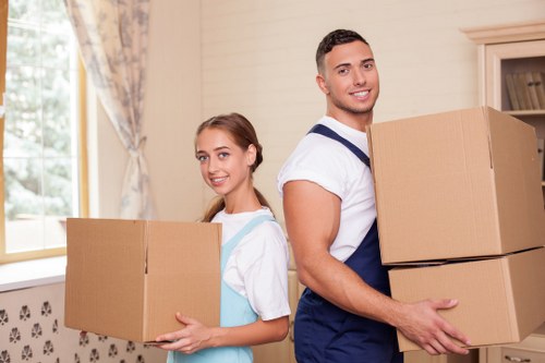 Careful packing and loading service for Hampton Wick house removals