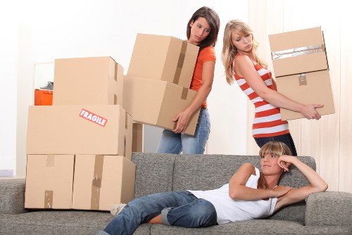 Removals van covering Hampton Wick and nearby areas